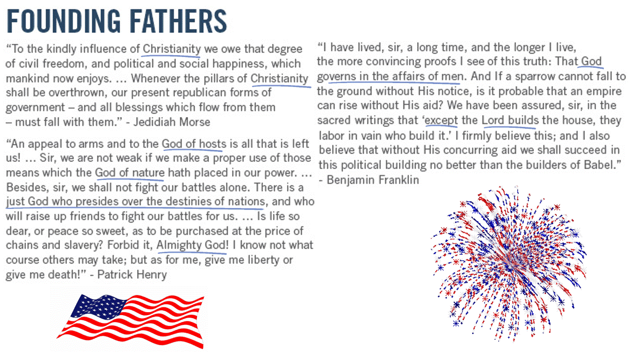 Founding Fathers primary quotes slide 2 of 7